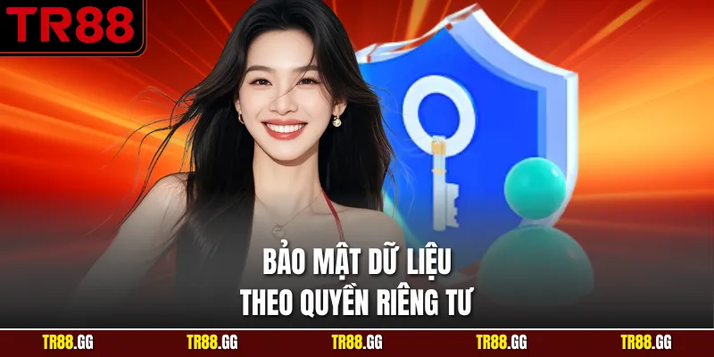 Bảo mật dữ liệu khớp với yêu cầu của Quyền Riêng Tư