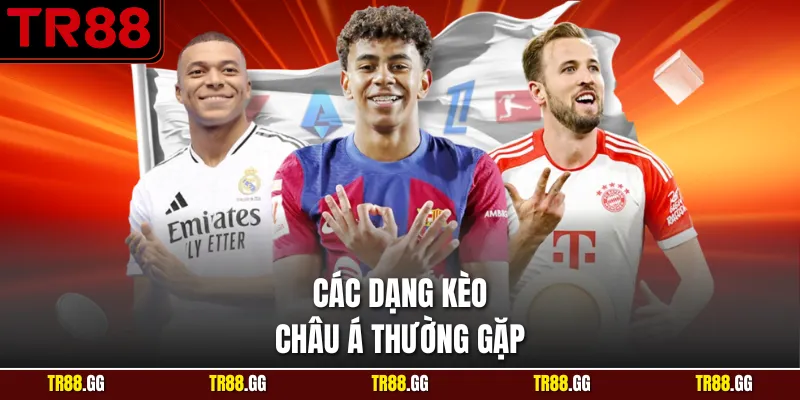 Các dạng Kèo Châu Á thường gặp